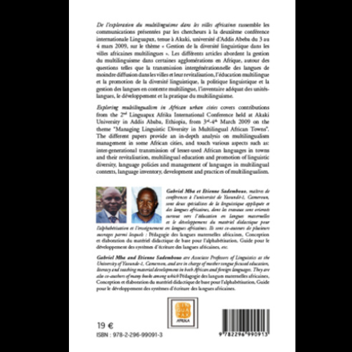 De l’Exploitation du Multilinguisme Dans Les Villes Africaines – Image 2