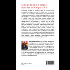 Alternative view of Ecologie Sociale et Langue Française en Afrique Noire