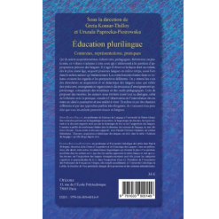 Alternative view of Education Plurilingue Contextes, Représentations, Pratiques