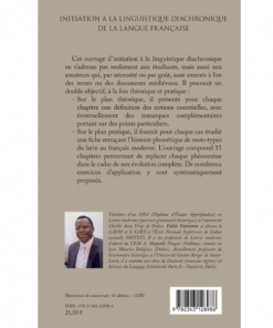 Alternative view of Initiation à la Linguistique Diachronique de la Langue Française