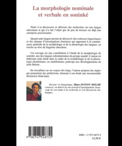 Alternative view of La Morphologie Nominale et Verbal en Soninké