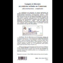 Alternative view of Langues et Discours en Contexte Urbain au Cameroun (Dé)constructions – Complexités)
