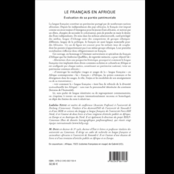 Alternative view of Le Français en Afrique (Evaluation de sa Portée Patrimoniale)