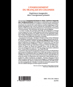 Alternative view of L’Enseignement du Français en Colonies Expériences Inaugurales Dans l’Enseignement Primaire
