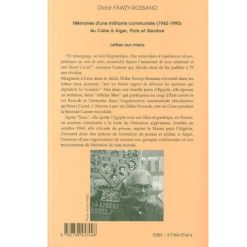 Alternative view of Mémoires d’une Militante Communiste 1942-1990 du Caire à Alger, Paris et Genève