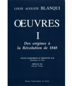 Œuvres 1 des Origines à la Révolution de 1848
