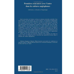 Alternative view of Premières Rencontres avec l’Autre Dans les Cultures Anglophones (Littérature, Civilisation et Linguistique)