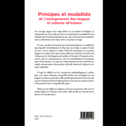Alternative view of Principes Modalités de l’Enseignement des Langues et Cultures Africaines