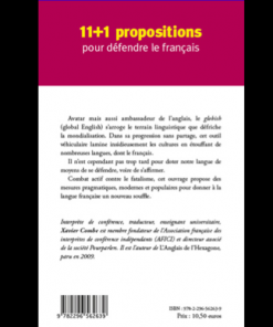 Alternative view of 11+1 Propositions pour Défendre le Français