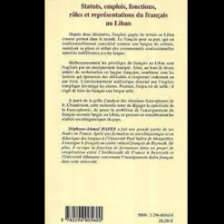 Alternative view of Statuts, Emplois, Fonctions, Rôles et Représentations du Français au Liban