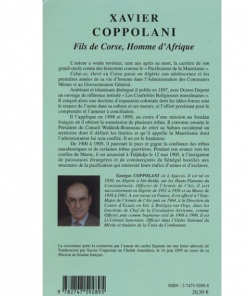 Alternative view of Xavier Coppolani Fils de Corse, Homme d’Afrique Fondateur de la Mauritanie