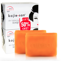Kojie san Kojic Acid Skin Lightening Soap Savon 2x135g