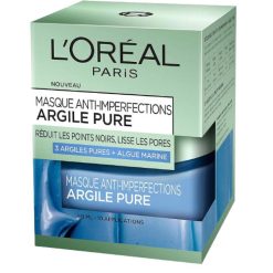 L'Oréal Paris Masque anti-imperfections à l'argile pure, 50ML