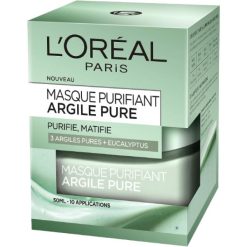 L'Oréal Paris Masque purifiant à l'argile pure, 50ml