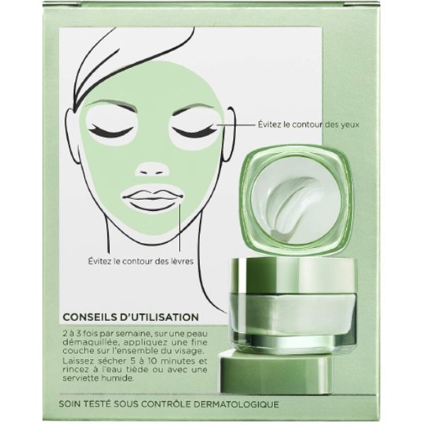 L'Oréal Paris Masque purifiant à l'argile pure, 50ml – Image 5