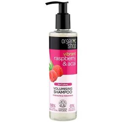 Organic Shop Natural Raspberry & Acai Cleansing Volume Shampoo 280 ml