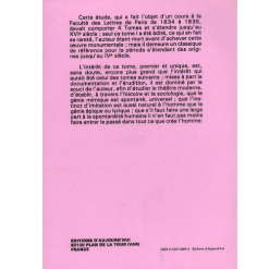 Alternative view of Origines du Théâtre