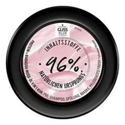 Alternative view of Schwarzkopf Gliss Performance Treat Protein+ Babassu Nut Oil Mask for Damaged or Colored Hair, 400ml