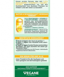 Alternative view of Garnier Vitamine C sérum 3,5% * Niacinamid+ Acide salycilique 30ml