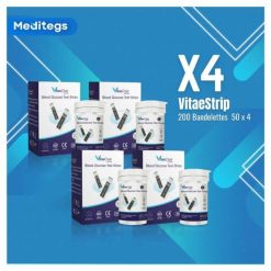 200 Bandelettes de Test Glycémique - VitaeStrip