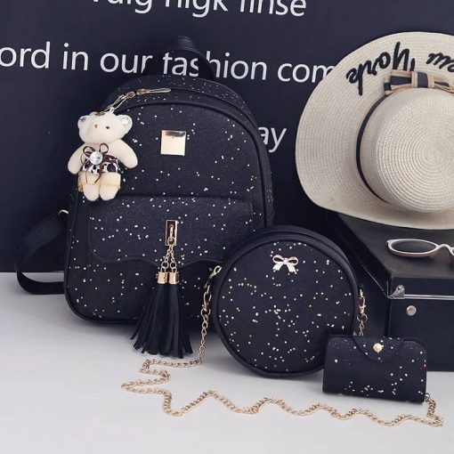Sac à Dos Fashion en Cuir pour Femmes – Image 3