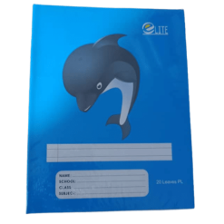 Cahier Elite Dauphins 20 Leaves PL