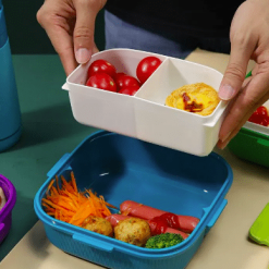 Alternative view of Boîte à Lunch Gamelle en Plastique de 900 ml avec Bouteille D'eau de 350 ml