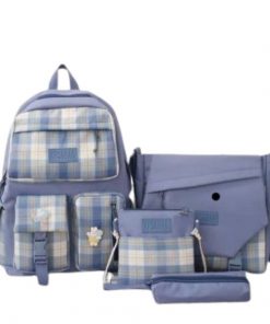 Alternative view of Ensemble de Sacs Carrelés, 4 pièces
