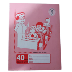 Exercise Book 40 square Line
