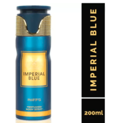 RiiFFS Imperial Blue Premium Déodorant, Spray Hommes 200 ml