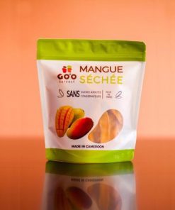 Mangue Séchée 150g Go'o Harvest, 100% Naturel sans Conservateurs, sans Sucres Ajoutés