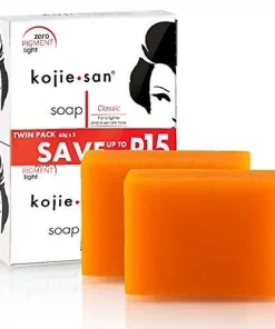 Kojie San Kojic Acid Skin Lightening Classic Soap Savon 2x65g