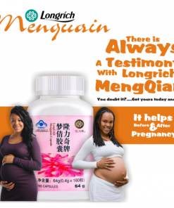 Alternative view of Longrich Mengqian Complément de Fertilité pour Femme 160 Gélules