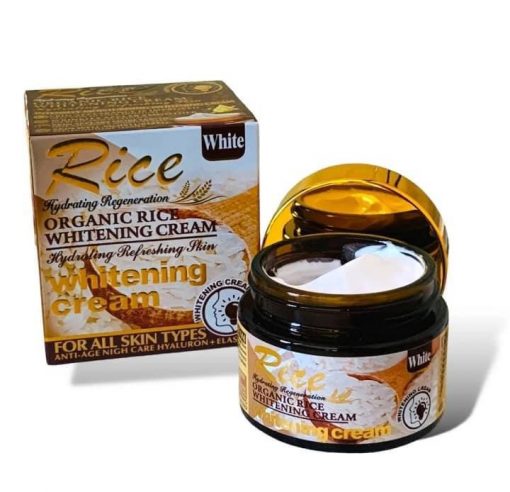 Crème Blanchissante au Riz Biologique