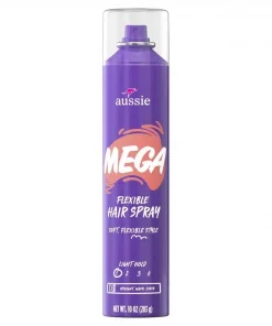 Spray Aussie Mega Flexible Hair Pour Cheveux Bouclés 283g
