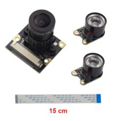 Alternative view of Caméra 5MP de Raspberry Pi, Caméra de Vision Nocturne Réglable Focale + Lumière de Capteur IR, Garantie 1 Mois