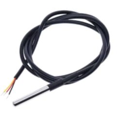 Capteur de Température DS18B20 avec Sonde en Acier, Garantie 1 Mois