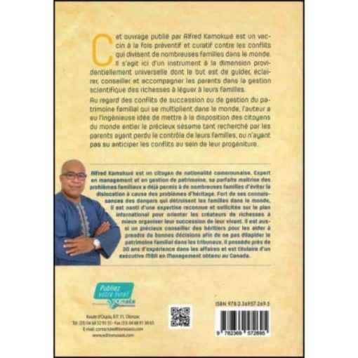 L’Art d'éviter les Conflits entre Héritiers, de Alfred Kamokwé, 2021 – Image 2
