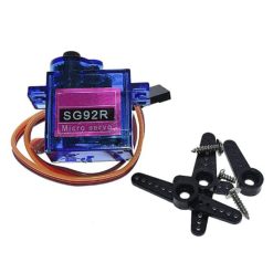 Servo moteur SG92 en Fibre de Carbone à Engrenage Remplaçable