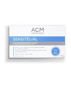 ACM Sensitélial Pain Surgras Dermatologique - Savon Visage et Corps 100g