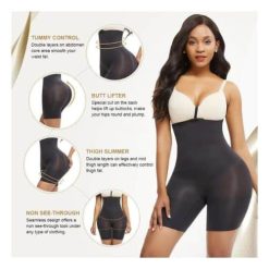 Alternative view of Gaine Combinaison , Culotte Taille Haute Amincissant pour Femmes