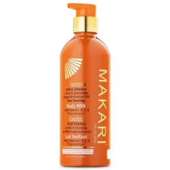 Makari Extrême Active Intense, Lait Tonifiant aux Huiles d’Argan et de Carotte 500ml