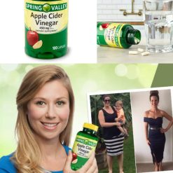 Alternative view of Complément alimentaire au vinaigre de cidre de pomme Spring Valley 450 mg -100 gélules