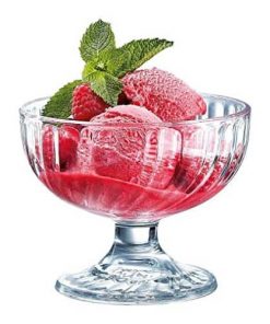 Coupe à glace Sorbet en Verre 38cl 273g, 2 pièces par boite