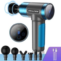 MILCEA Pistolet de Massage moderne à plusieurs vitesse 2000 mAh