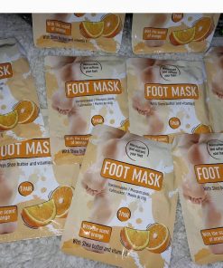 Masque pour pieds parfum Orange