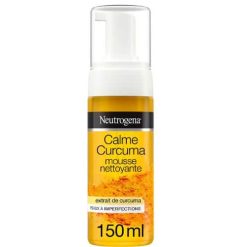 Neutrogena Mousse oyante Visage, Calme Curcuma, 1 Flacon Pompe. Soin visage - 150 ml