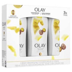 Olay Ultra - Nettoyant pour le Corps Ultra Hydratant au Beurre de Karité 3 x 700 ml