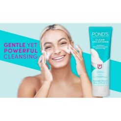 Pond's Clear Solution, Moussant pour le visage, Nettoyant pour le visage