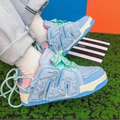 Tennis Hip-Hop Y2K Punk Femmes Hommes Chunky Platform Sneakers, Chaussure